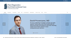 Desktop Screenshot of davidprovenzanomd.com